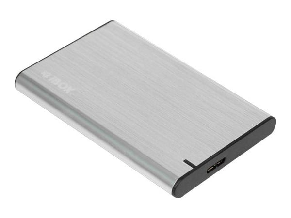 iBOX HD-05 - Lagringskabinett - 2,5" - SATA 6Gb/s - USB 3.1 (Gen 1) - grå