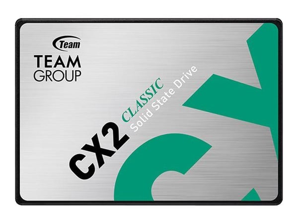 Team Group CX2 - SSD - 256 GB - intern - 2.5" - SATA 6Gb/s - grønn