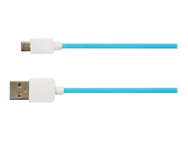 iBox IKUMD3A, 1 m, USB A, Micro-USB B, USB 2.0, Sininen
