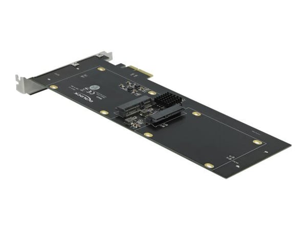 Delock - Kontroller for lagring (RAID) - 4-kanals - SATA 6 Gb/s - RAID 0, 1, 10, JBOD - PCIe 2.0 x4
