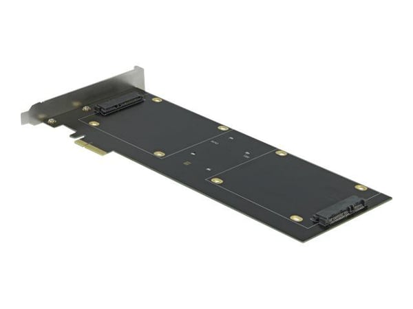 Delock - Kontroller for lagring (RAID) - 4-kanals - SATA 6 Gb/s - RAID 0, 1, 10, JBOD - PCIe 2.0 x4