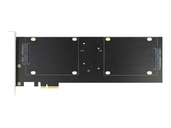 Delock - Kontroller for lagring (RAID) - 4-kanals - SATA 6 Gb/s - RAID 0, 1, 10, JBOD - PCIe 2.0 x4