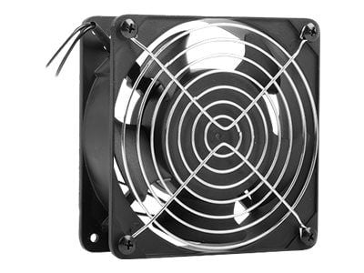 Lanberg - Rackvifte - 230 V - 120 mm - RAL 9004, svart
