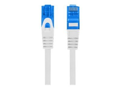 Lanberg - Koblingskabel - RJ-45 (hann) til RJ-45 (hann) - S/FTP - CAT 6a - flertrådet - grå, RAL 7035