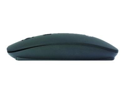 Conceptronic LORCAN - Mus - ergonomisk - høyre- og venstrehåndet - 4 knapper - trådløs - Bluetooth 3.0 - svart
