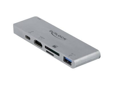 Delock Docking Station with 4K and PD 3.0 - Retail Box - dokkingstasjon - USB-C / Thunderbolt 3 - HDMI - for Apple MacBook Pro with Touch Bar