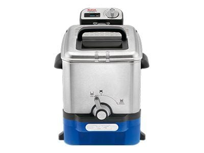Tefal FR 8040 - deep fryer - Oleoclean Pro Inox & Design, 3,5 L, 1,2 kg, Black / Stainless Steel, 2300 W, 348 mm