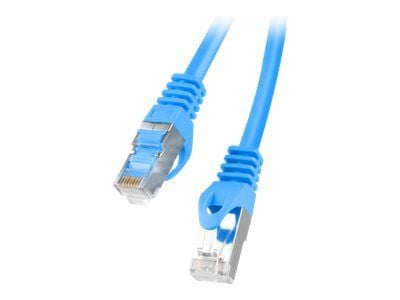 Lanberg - Koblingskabel - RJ-45 (hann) til RJ-45 (hann) - foliebelagt uskjermet tvinnet kabelpar (F/UTP) - CAT 6 - formstøpt, uten hindringer, fler...