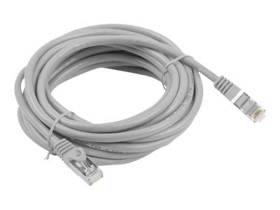 Lanberg - Liitäntäkaapeli - RJ-45 (uros) RJ-45 (uros) - taitettu suojaamaton kierretty pariliitos (F/UTP) - CAT 6 - muotoiltu, solmuton, säikeistet...