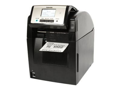 Toshiba TEC BA420T-GS12-QM-S - Tarratulostin - suoralämpötulostus - rulla (11,8 cm) - 203 dpi - jopa 203,2 mm/s - USB 2.0, LAN, NFC, Bluetooth 2.1 EDR