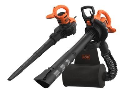 BLACK+DECKER BEBLV290-QS 3-in-1 - Vakuum/løvblåser for hage - elektrisk - 2900 kW - 900 m³/t - 206-390 km/h - 6.04 kg