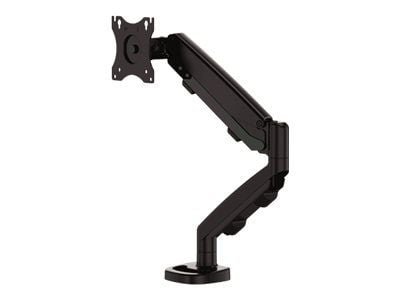 Fellowes - Monteringssett - justerbar arm - for Skjerm - stål - svart, RAL 9017 - skjermstørrelse: 10"-39" - klemmemonterbar, malje, skrivebordsmon...