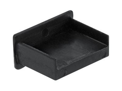 Delock Dust Cover for USB Type-A Female - Støvdeksel - svart (en pakke 10)