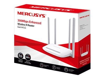 Mercusys MW325R Enhanced Wireless N - Trådløs ruter 2,4 GHz