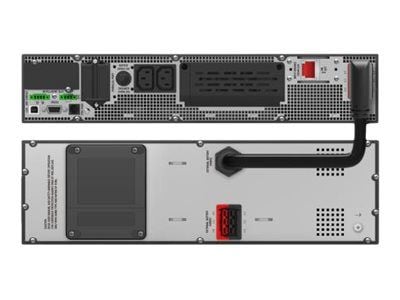 EVER Powerline RT Plus 6000 - UPS (rackmonterbar/ekstern) - AC 230 V - 6000 watt - 6000 VA - enkeltfase - uten batteri - RS-232, USB - utgangskonta...