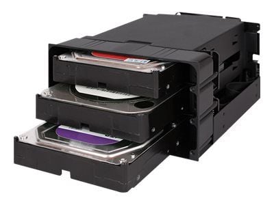 ICY DOCK flexiDOCK MB830SP-B - Tallennuskotelo - 3,5" - musta