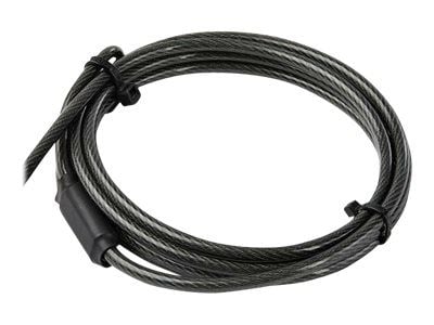 Startech 6.5' (2m) 3-in-1 Universal Laptop Cable Lock, Keyed Laptop/Desktop Security Cable Lock Compatible w/ K-Slot, Nano & Wedge Slot Computer, A...