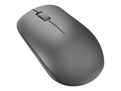 Lenovo 530 Wireless Mouse - Mus - høyre- og venstrehåndet - optisk - 3 knapper - trådløs - 2.4 GHz - USB trådløs mottaker - grafitt