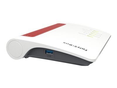 FRITZ!Box 7530 - Trådløs ruter - DSL-modem 4-portssvitsj - 1GbE - Wi-Fi 5 - Dobbeltbånd - VoIP-telefonadapter (DECT)