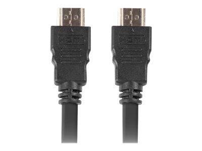 Lanberg - High Speed - HDMI-kaapeli med Ethernet - HDMI han til HDMI han - 7,5 m - lajittelu - 4K-tuki