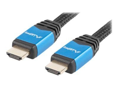 Lanberg CA-HDMI-20CU-0030-BL HDMI-kaapeli 3 m HDMI-tyyppi A (Standard) Musta