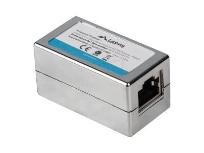 Lanberg - Nettverksadapter - RJ-45 (hunn) til RJ-45 (hunn) - FTP - CAT 6 - sølv