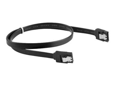Lanberg - SATA-kabel - Serial ATA 150/300/600 - SATA (hunn) til SATA (hunn) - 70 cm - svart