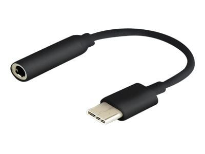 SAVIO AK-35/B - USB-C til hovedtelefon jackstikadapter - 24 pin USB-C han til mini-phone stereo 3.5 mm hun - 12 cm - lajittelu SAVIO AK-35/B - USB-C til hovedtelefon jackstikadapter - 24 pin USB-C han til mini-phone stereo 3.5 mm hun - 12 cm - lajittelu