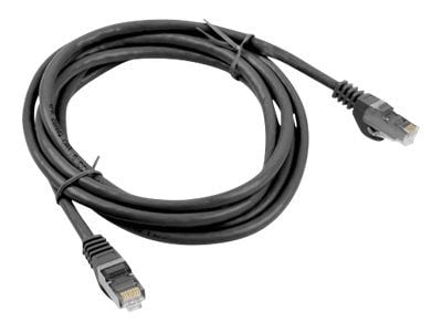 Lanberg - Liitäntäkaapeli - RJ-45 (uros) RJ-45 (uros) - 2 m - FTP - CAT 6 - muotoiltu, solmuton - musta, RAL 9004