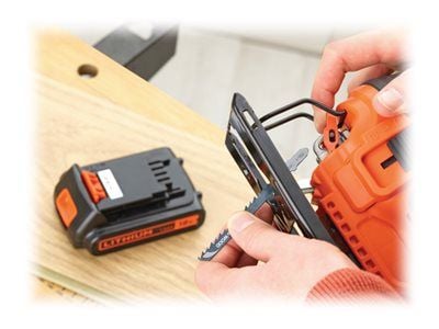 BLACK+DECKER BDCJS18N-XJ - Løvsag - trådløs - uten batteri - 18 V