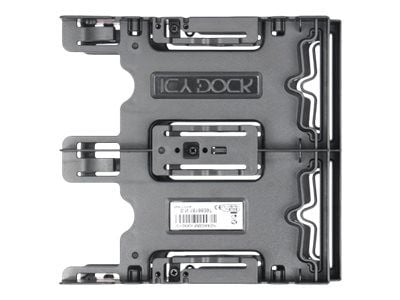 ICY DOCK Flex-Fit Quattro MB344SP - Lagringsdrevhylse - 2.5" - svart
