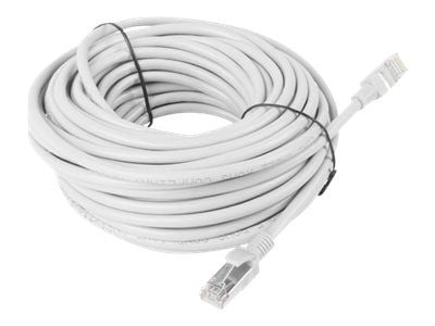 Lanberg - Koblingskabel - RJ-45 (hann) til RJ-45 (hann) - UTP - CAT 6 - flertrådet - grå, RAL 7035