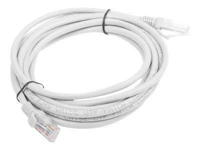 Lanberg - Koblingskabel - RJ-45 (hann) til RJ-45 (hann) - UTP - CAT 5e - formstøpt, uten hindringer, flertrådet - grå, RAL 7035