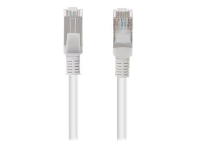 Lanberg - Koblingskabel - RJ-45 (hann) til RJ-45 (hann) - foliebelagt uskjermet tvinnet kabelpar (F/UTP) - CAT 5e - formstøpt, uten hindringer, fle...