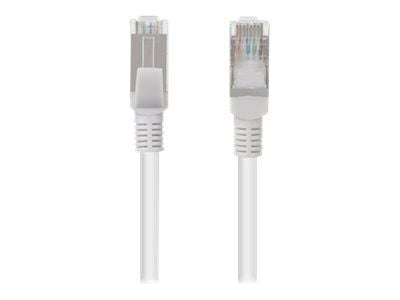 Lanberg - Koblingskabel - RJ-45 (hann) til RJ-45 (hann) - FTP - CAT 5e - formstøpt, uten hindringer, flertrådet - grå, RAL 7035