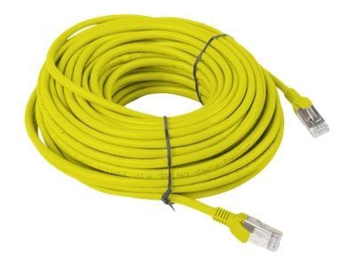 Lanberg - Koblingskabel - RJ-45 (hann) til RJ-45 (hann) - UTP - CAT 5e - flertrådet - gul, RAL 1028