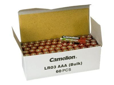 Camelion AAA/LR03, Plus Alkaline, 60 stk.