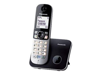 Panasonic KX-TG6811FXB - Trådlös telefon med nummerpresentation - DECT\GAP