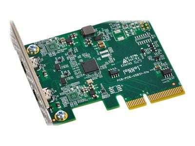Sonnet Allegro - USB-adapter - PCIe 3.0 låg profil - USB 3.1 Gen 2 x 2