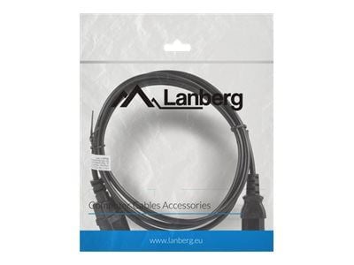 Lanberg CA-C13E-10CC-0018-BK, 1,8 m, C13 liitin, C14 liitin
