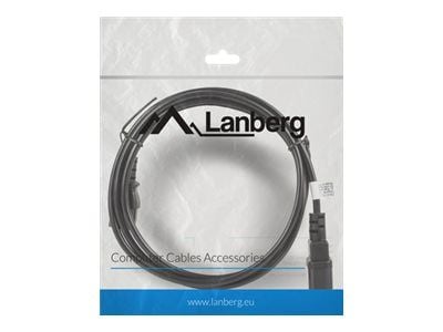 Lanberg CA-C13E-11CC-0018-BK, 1,8 m, C13 liitin, C14 liitin