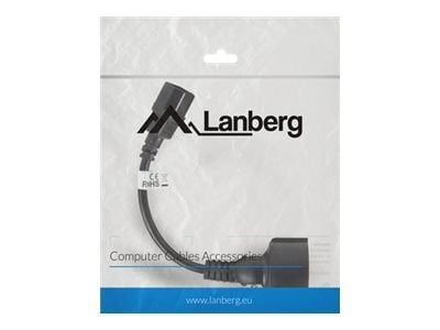 Lanberg CA-C14E-10CC-0018-BK, 0,18 m, C14 liitin