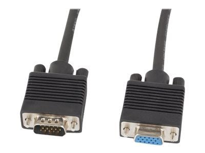 Lanberg - VGA forlængerkabel - HD-15 (VGA) (han) til HD-15 (VGA) (hun) - 1.8 m - lajittelu