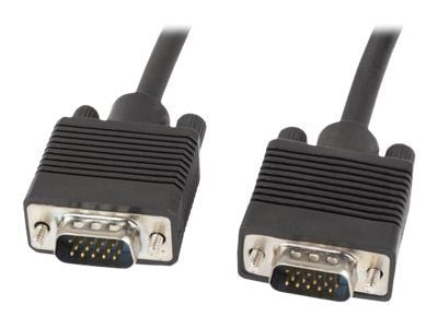 Lanberg - VGA-kaapeli - HD-15 (VGA) (han) til HD-15 (VGA) (han) - 10 m - tommelskruer - lajittelu
