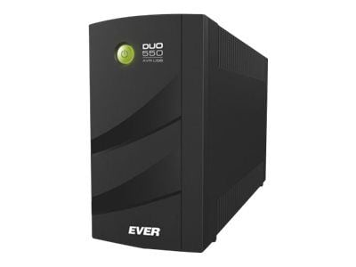 EVER DUO 350 AVR - UPS - AC 230 V - 245 watt - 350 VA - 5 Ah - utgangskontakter: 3
