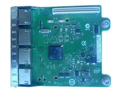 Intel I350 QP - Nettverksadapter - PCIe - Gigabit Ethernet x 4 - for PowerEdge R620, R720, R720xd, R820, R920; PowerVault NX3200, NX3300; Precision...