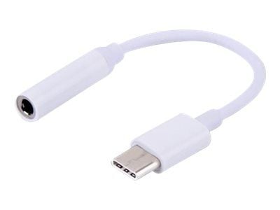 Savio AK-35, 0,12 m, USB C, 3.5mm, Valkoinen, Uros, Naaras