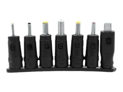 Qoltec Universal - Verkkolaitesovitin - AC 220-240 V - 15 Watt - musta