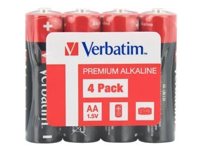 Verbatim - Batteri 4 x AA / LR6 - Alkalisk