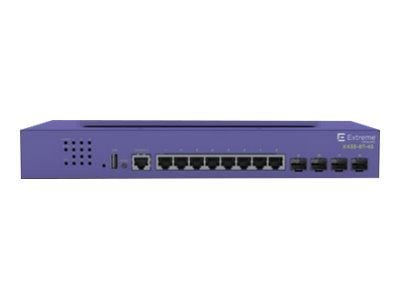 Extreme networks X435-8T-4S, Hallittu, Gigabit Ethernet (10/100/1000), Täysin kaksipuolinen, Power over Ethernet -tuki, Telineasennus, 1U